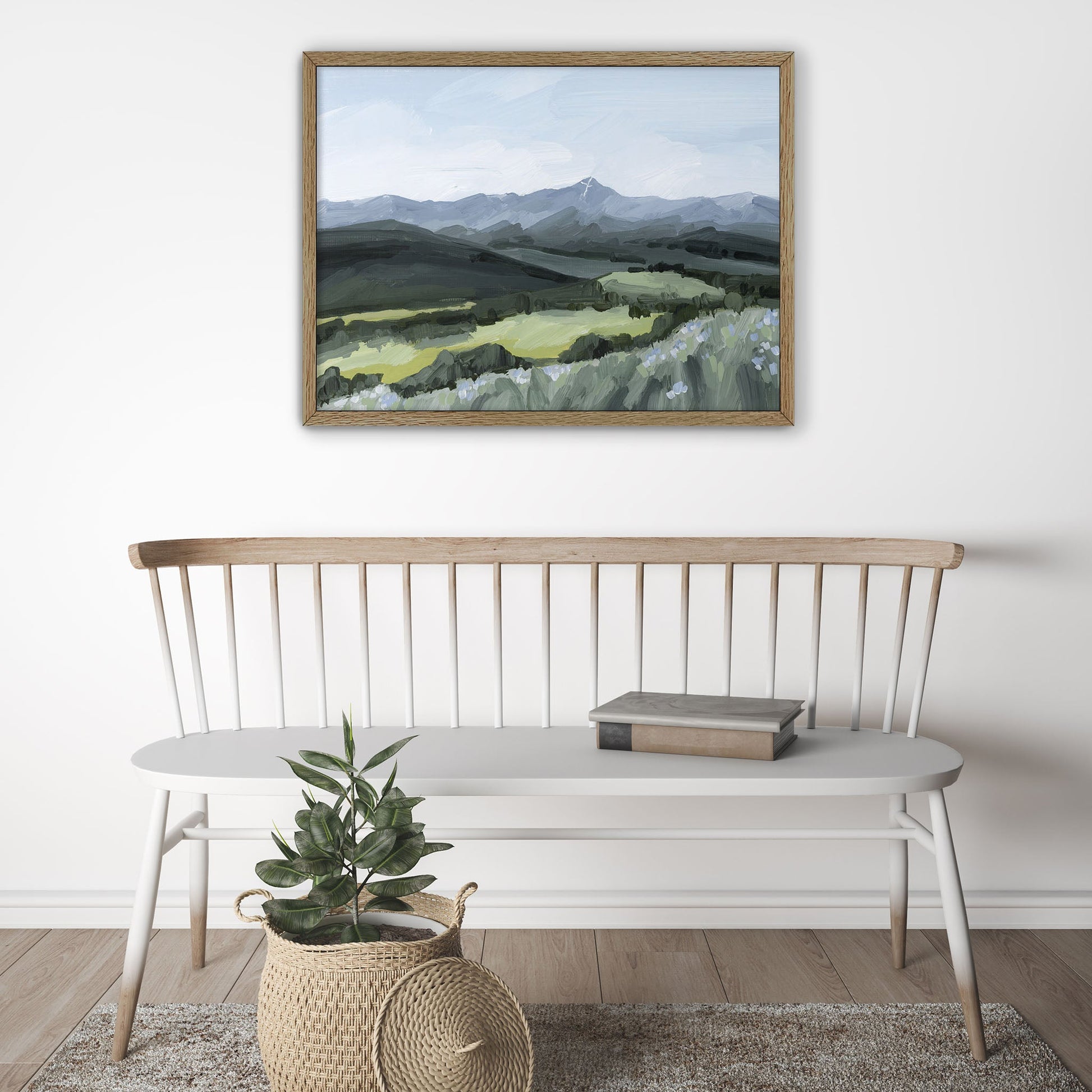 ’Mount of the Holy Cross’ Art Print - Colorado Landscape Painting - Cross - Mount