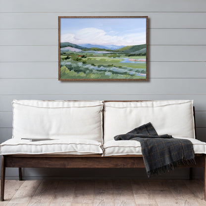 ’Moving West’ Art Print - Vail Colorado Wall - abstract - Artwork - Landscape