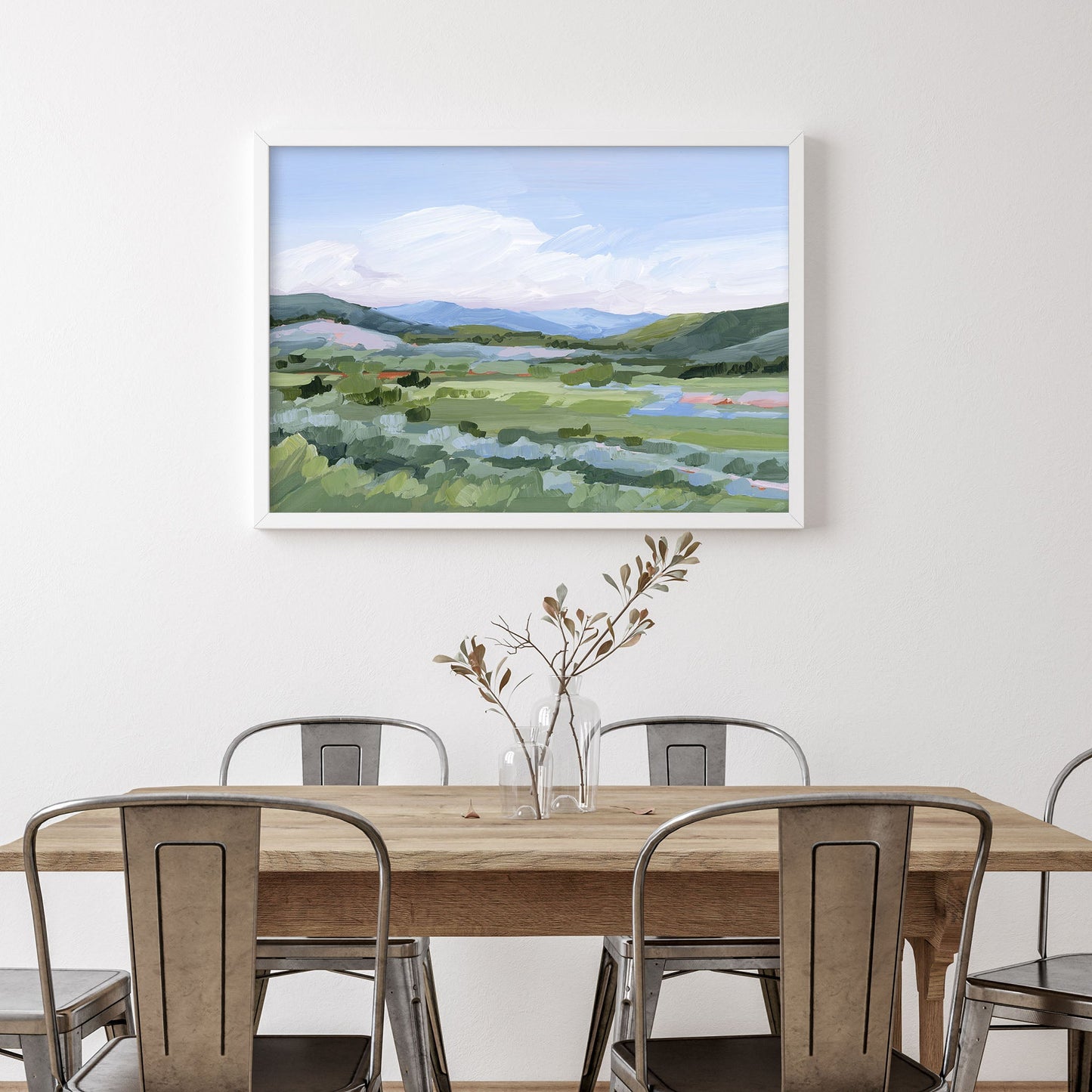 ’Moving West’ Art Print - Vail Colorado Wall - abstract - Artwork - Landscape