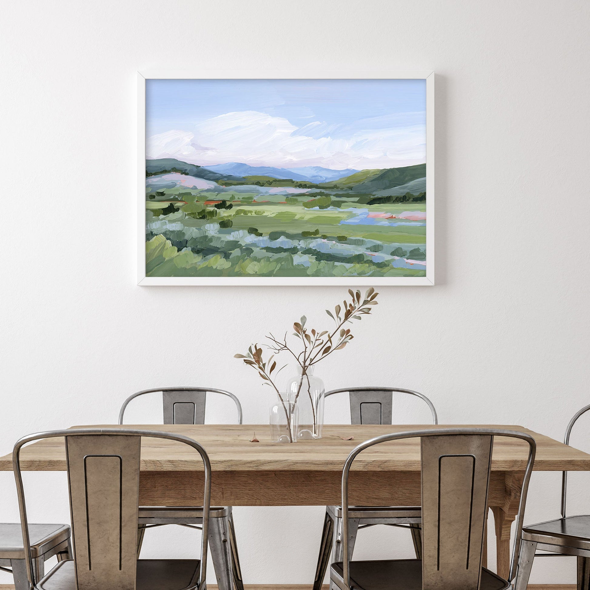 ’Moving West’ Art Print - Vail Colorado Wall - abstract - Artwork - Landscape