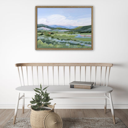 ’Moving West’ Art Print - Vail Colorado Wall - abstract - Artwork - Landscape