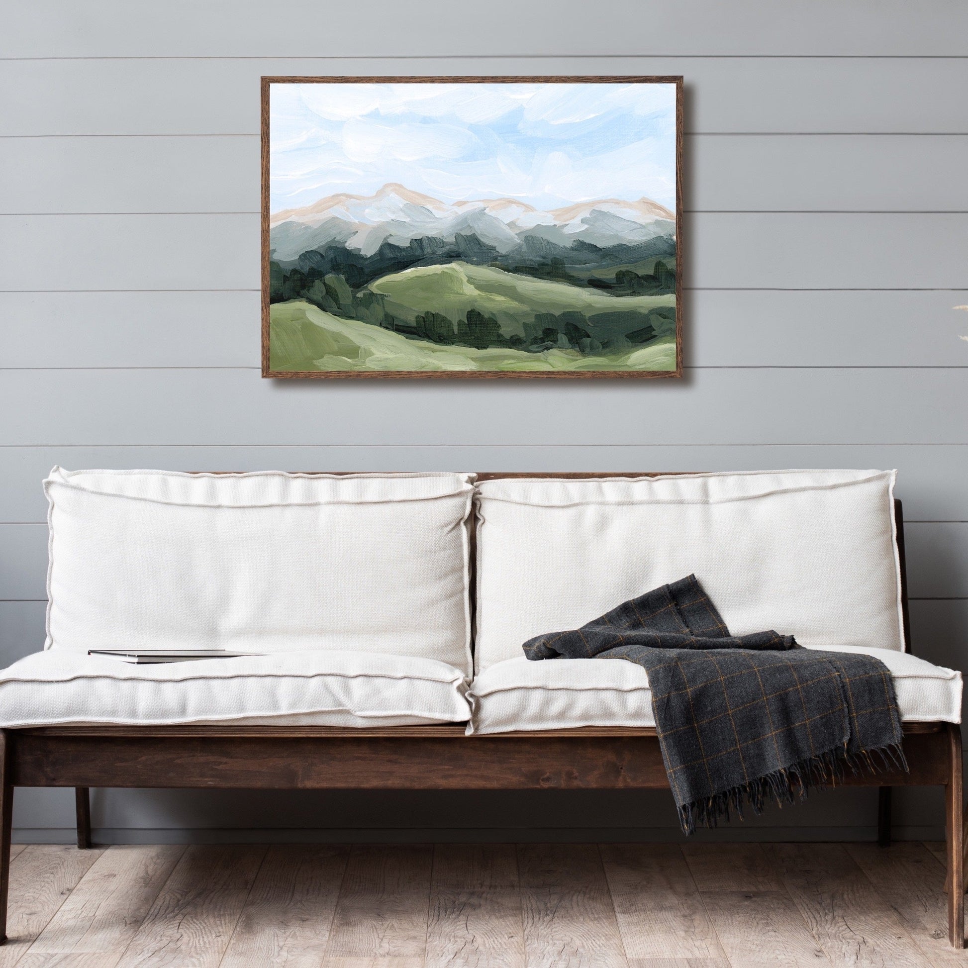 ’Never Summer’ Art Print - Rocky Mountain National Park Wall - abstract - Artwork - Colorado - Denver