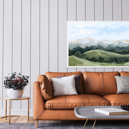 ’Never Summer’ Art Print - Rocky Mountain National Park Wall - abstract - Artwork - Colorado - Denver