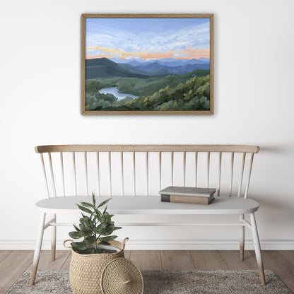 ’Northwest End’ Art Print - Blue Ridge Mountains - appalachian trail - blueridge - Great Smoky