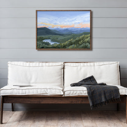 ’Northwest End’ Art Print - Blue Ridge Mountains - appalachian trail - blueridge - Great Smoky