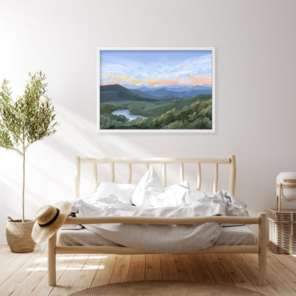 ’Northwest End’ Art Print - Blue Ridge Mountains - appalachian trail - blueridge - Great Smoky