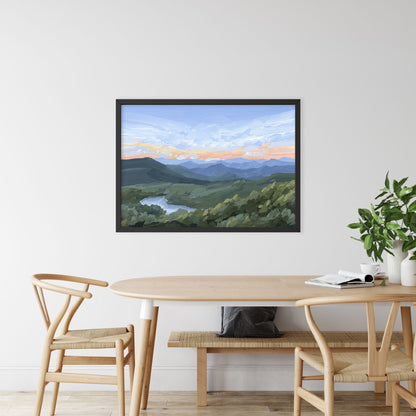 ’Northwest End’ Art Print - Blue Ridge Mountains - appalachian trail - blueridge - Great Smoky
