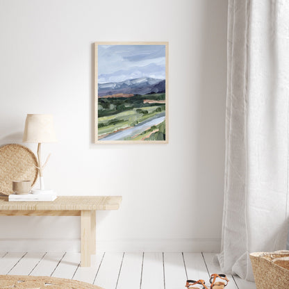 ’On this Side’ Art Print - Pikes Peak Painting - Artwork - Colorado - Springs - Landscape