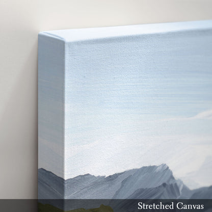 ’Once in Norway’ Art Print - Norway Lake Wall - abstract - Artwork - Europe - european