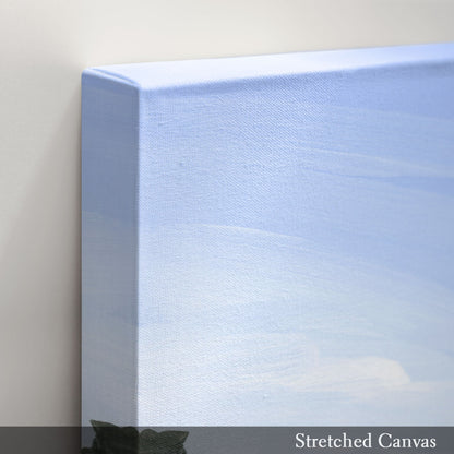 ’Over the Water’ Art Print - Lake Landscape Wall - abstract - Artwork