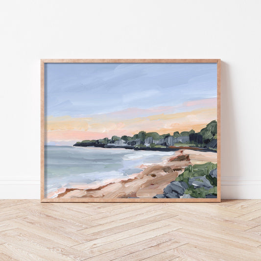 ’Pacific Cove’ Art Print - California Beach Wall - Artwork - coast