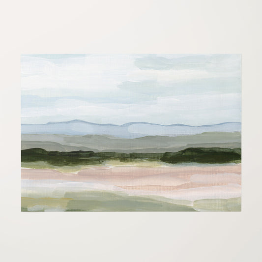 ’Passing Through’ 30x40 Unframed Rolled Canvas Art Print || Final Sale Colorado Mountain abstract Artwork Fairplay