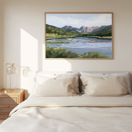"Piney Lake" Art Print
