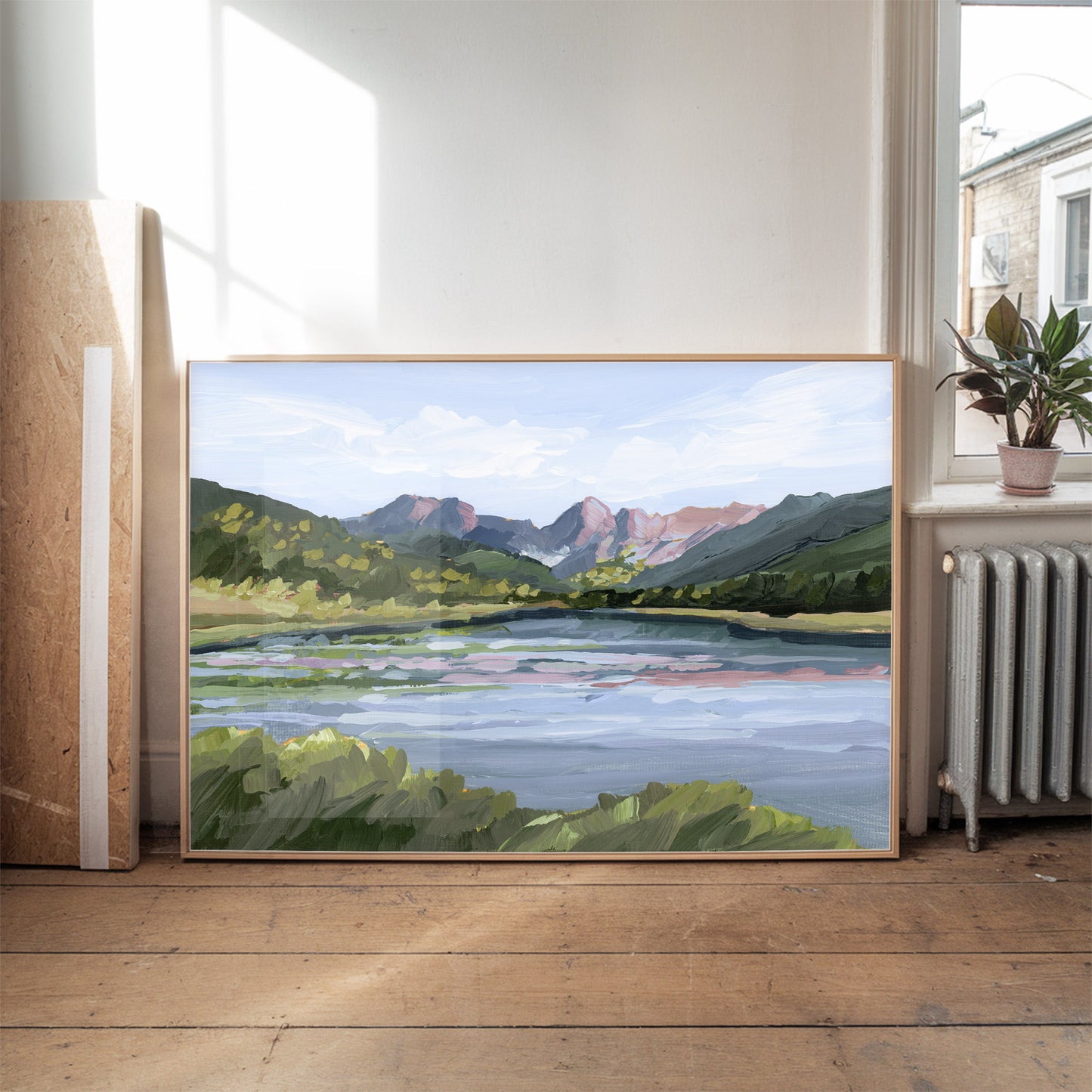 "Piney Lake" Art Print