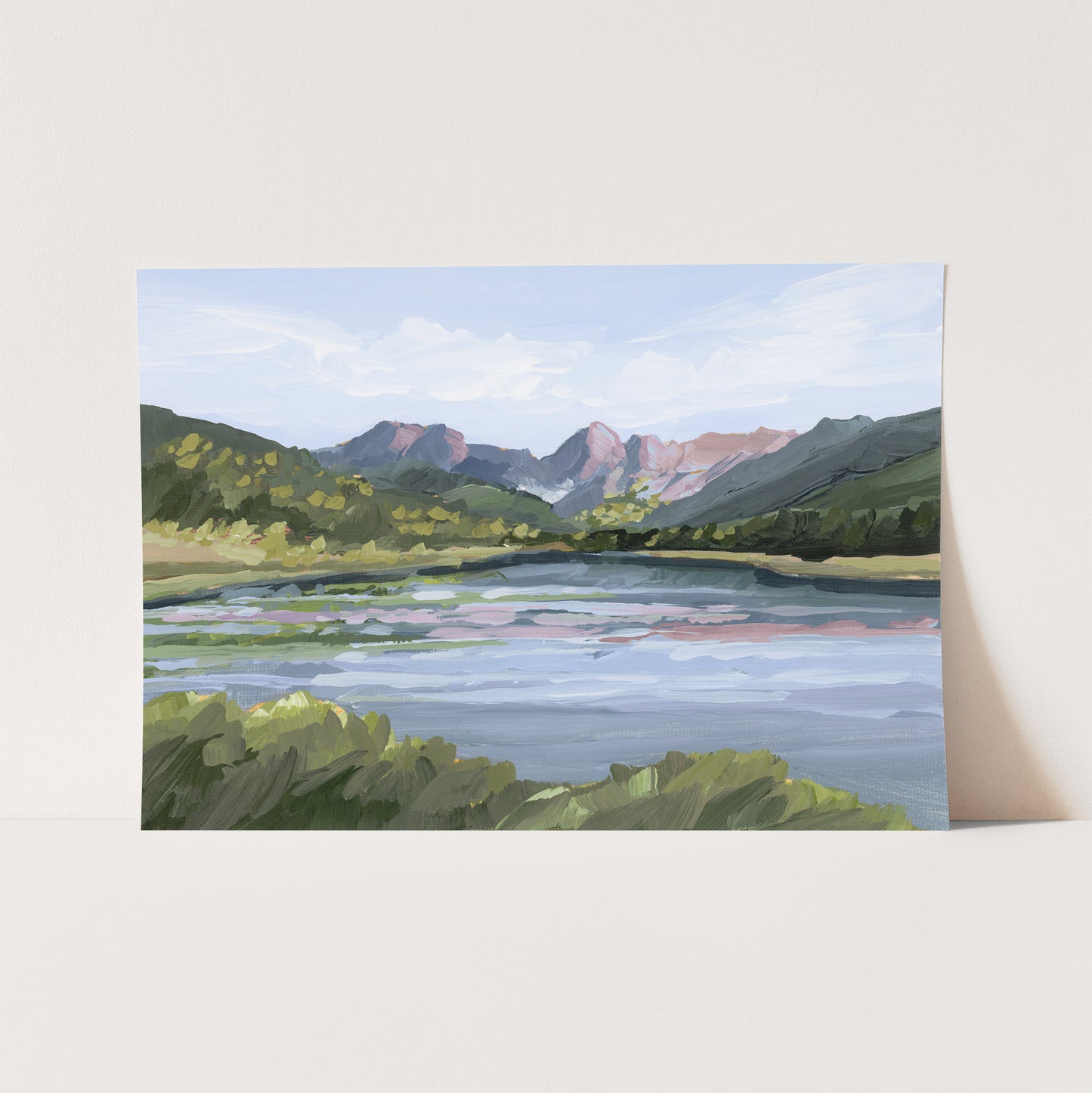 "Piney Lake" Art Print