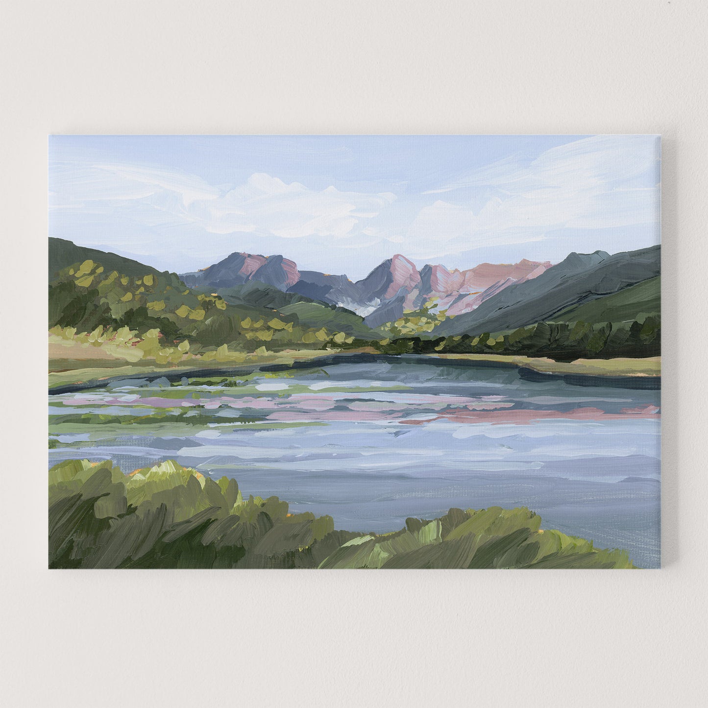 "Piney Lake" Art Print