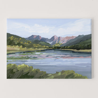 "Piney Lake" Art Print