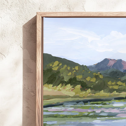 "Piney Lake" Art Print