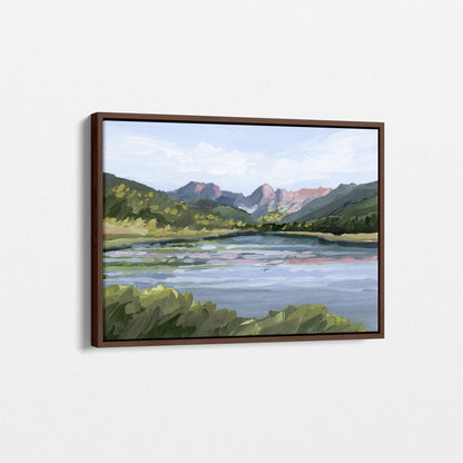 "Piney Lake" Art Print