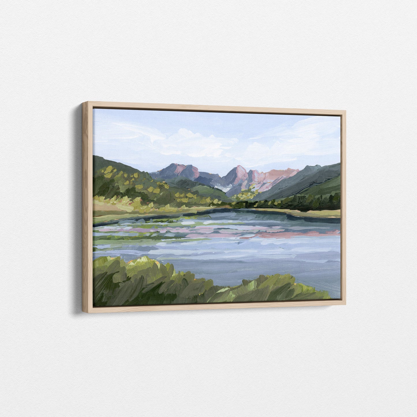 "Piney Lake" Art Print