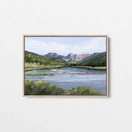 "Piney Lake" Art Print