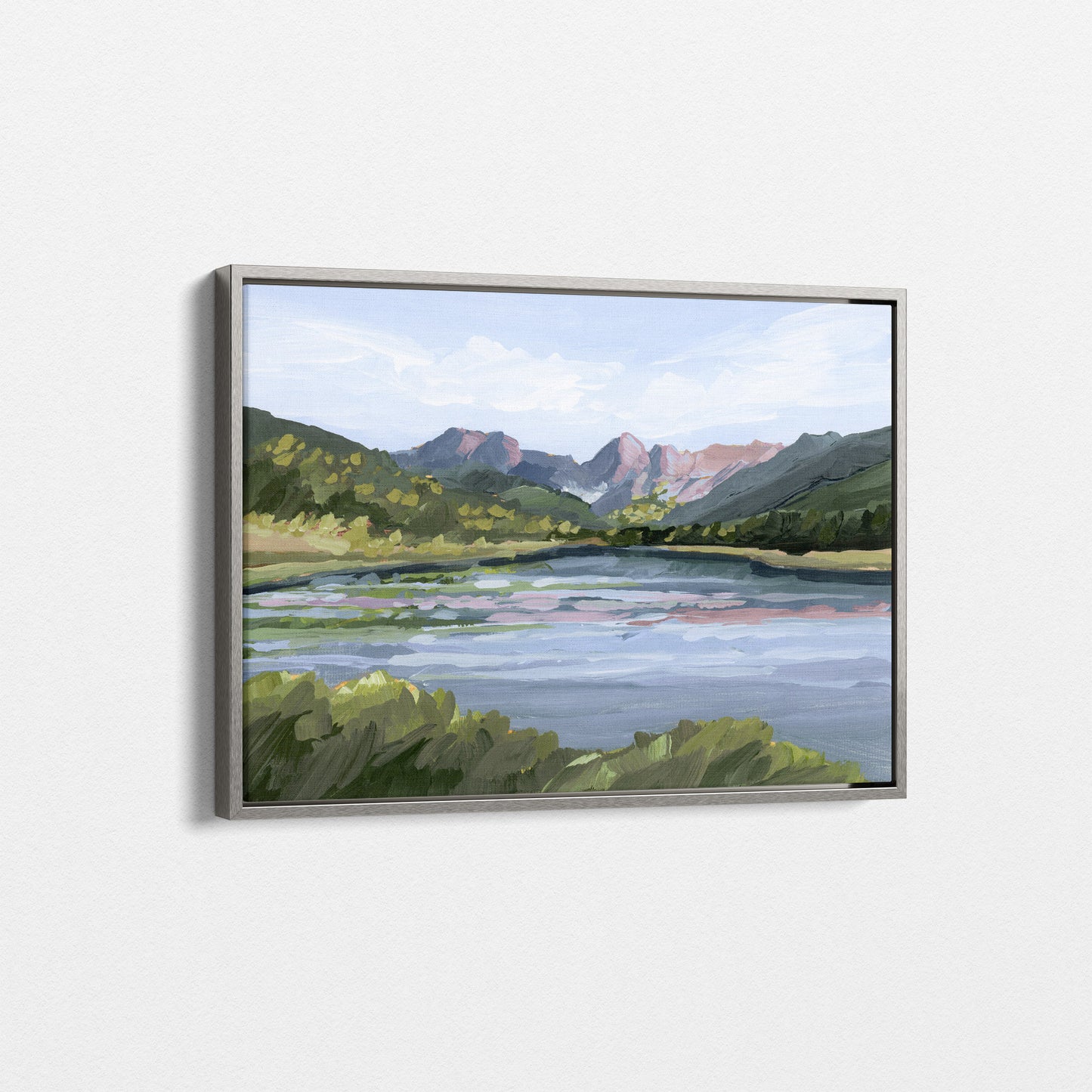 "Piney Lake" Art Print
