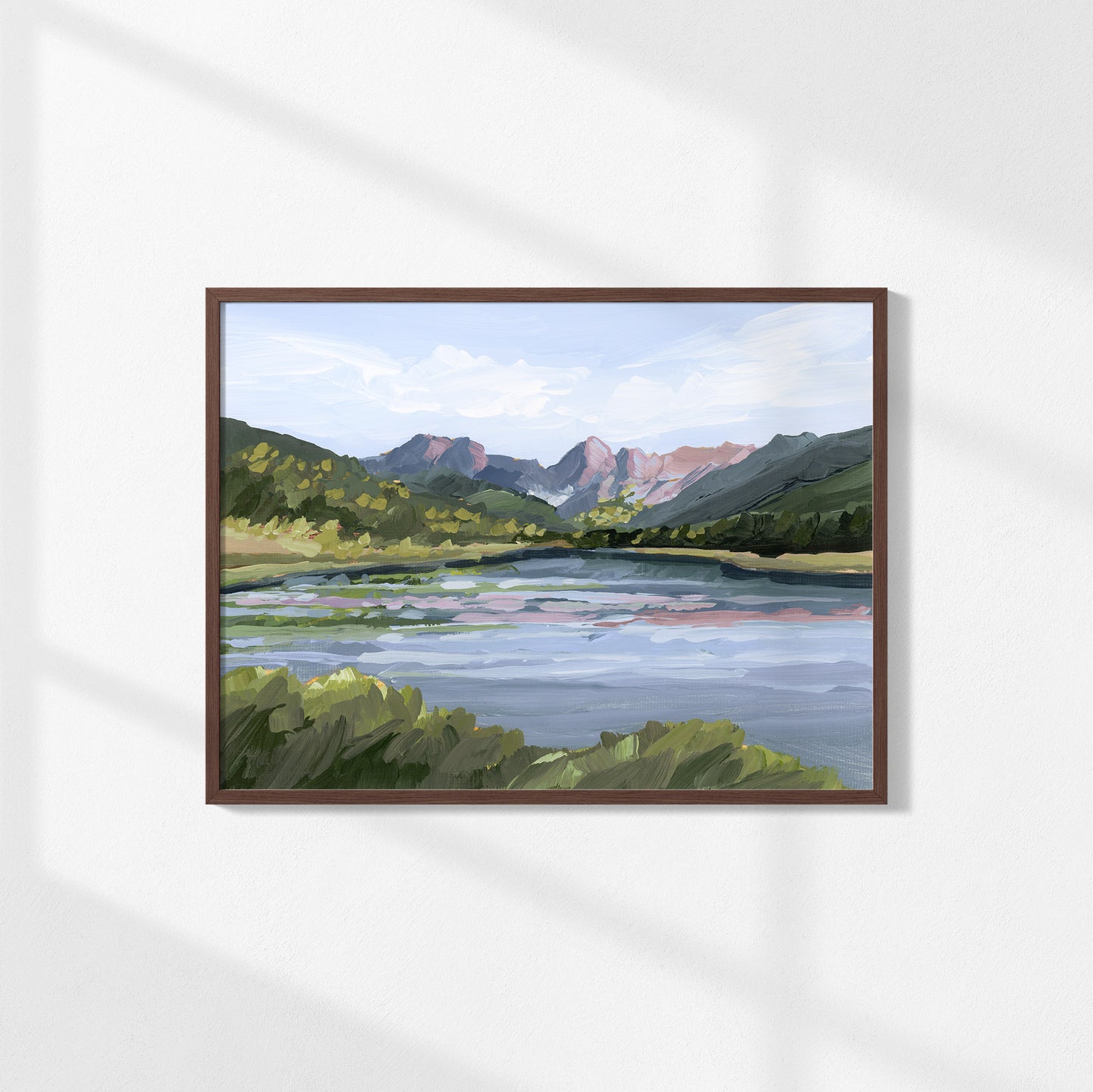 "Piney Lake" Art Print