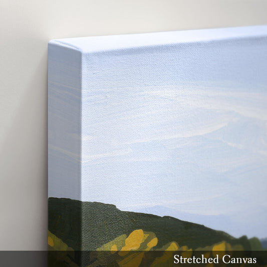 ’Piney River Ranch’ 30x40 Unframed Stretched Canvas Art Print || Final Sale - Vail Colorado Mountain Landscape - Lake