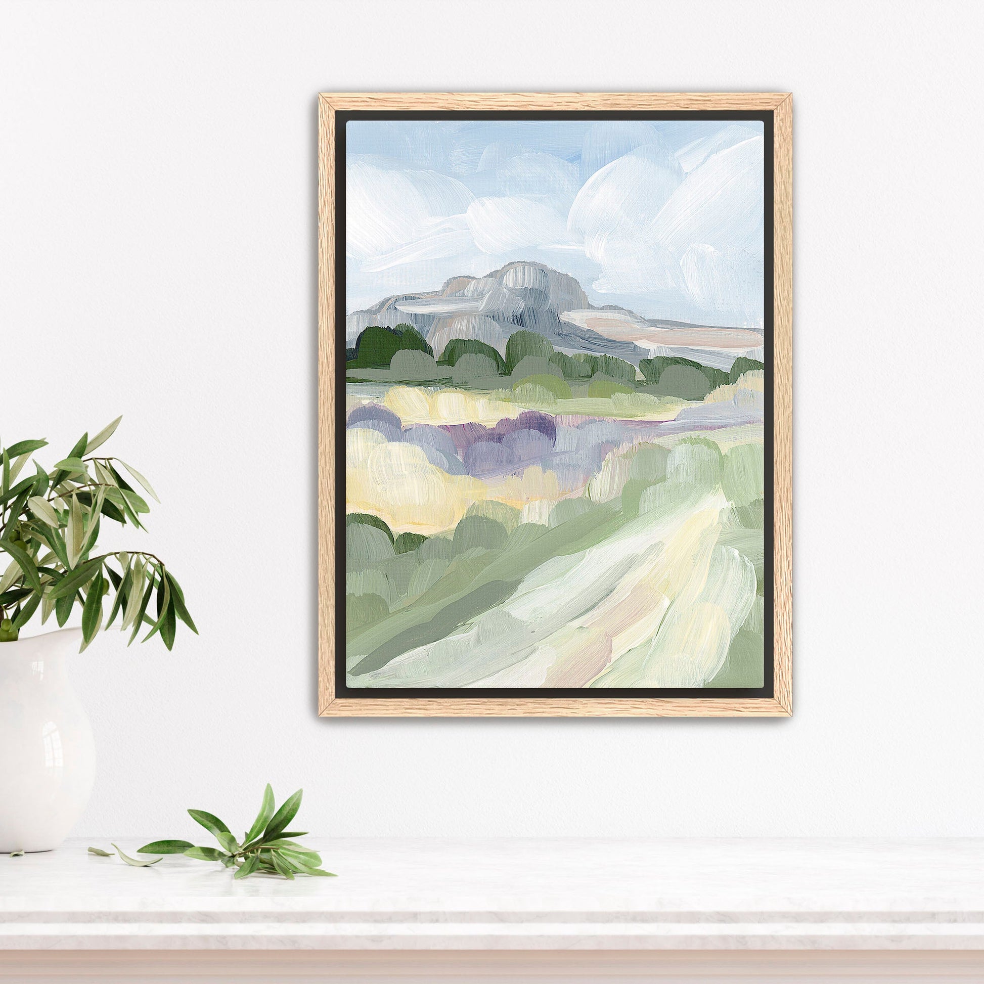 ’Pulpit Rock’ Art Print - Stretched Canvas / 8x10 in / Oak Frame - Colorado Springs Landscape - Artwork