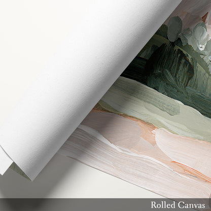 ’Red Rocks’ Diptych Art Print || Set of 2 - abstract - Artwork - Colorado - Springs