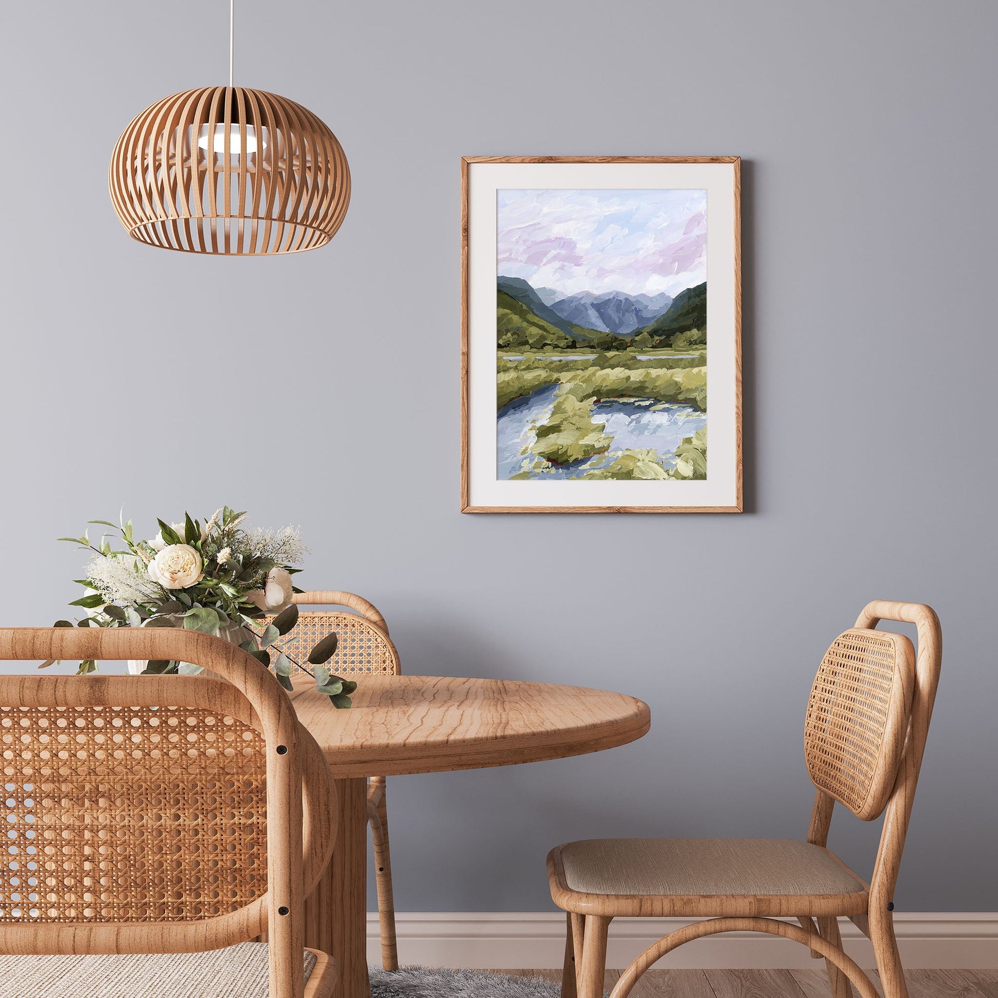 ’River Trail’ Art Print - Telluride Colorado Wall - abstract - Artwork - Landscape