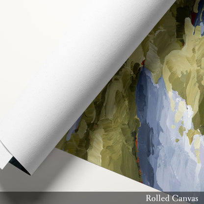 ’River Trail’ Art Print - Telluride Colorado Wall - abstract - Artwork - Landscape