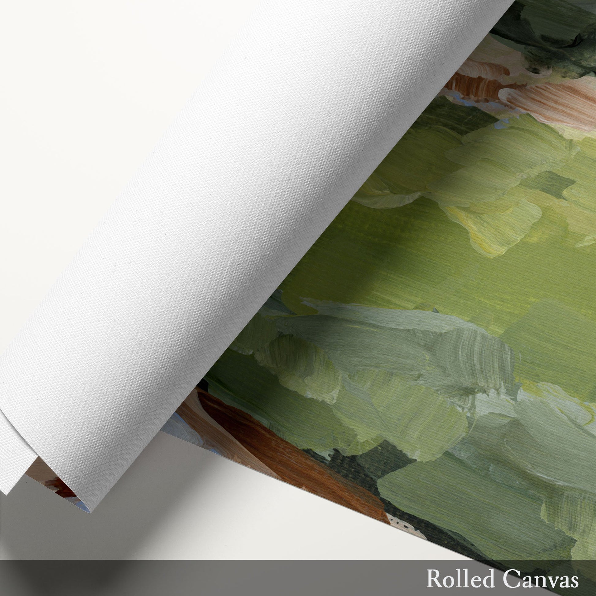 ’River Walk’ Diptych Art Print || Set of 2 abstract Artwork Colorado