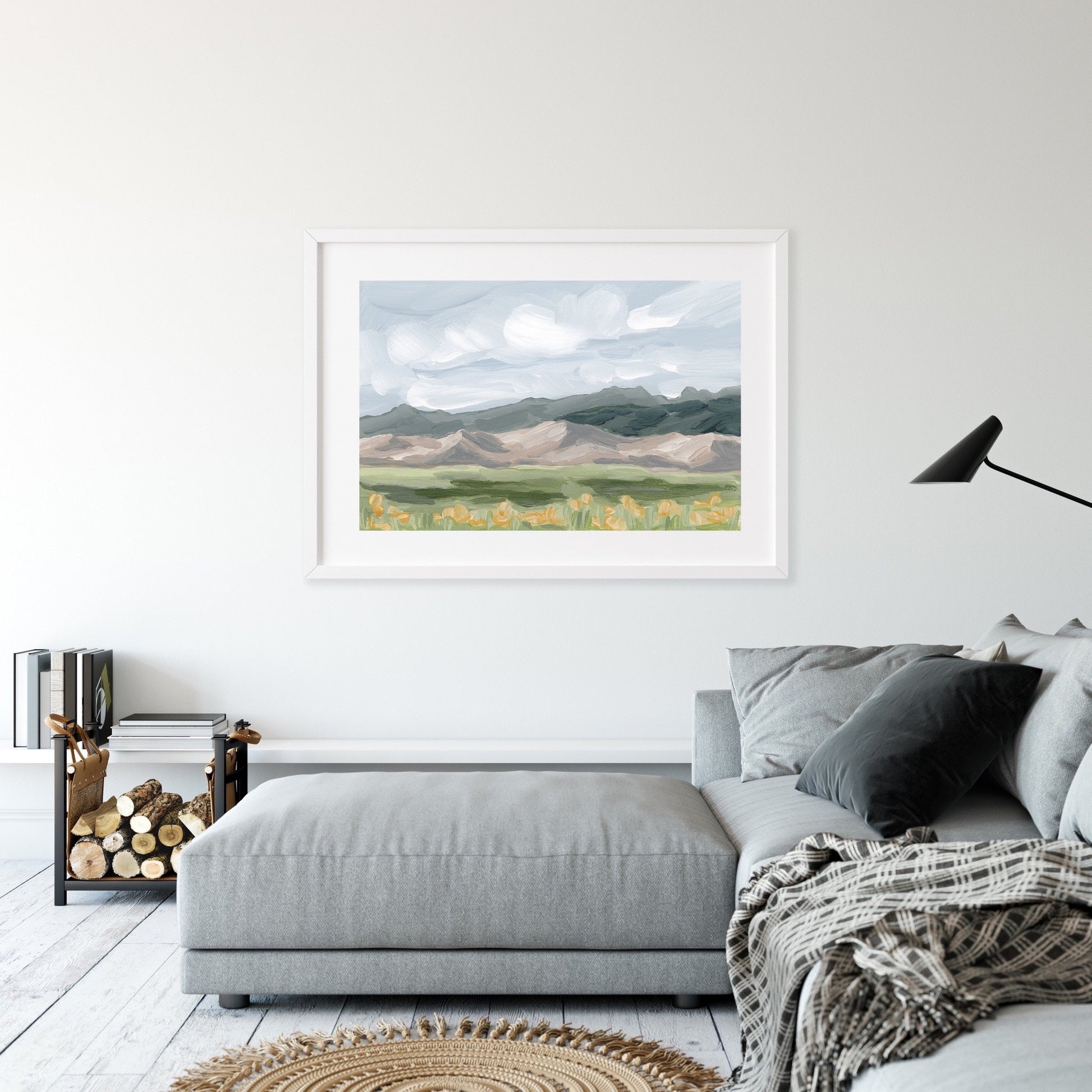 ’Sand Dunes in Summer’ Art Print - Great Sand National Park - abstract - Artwork - Colorado