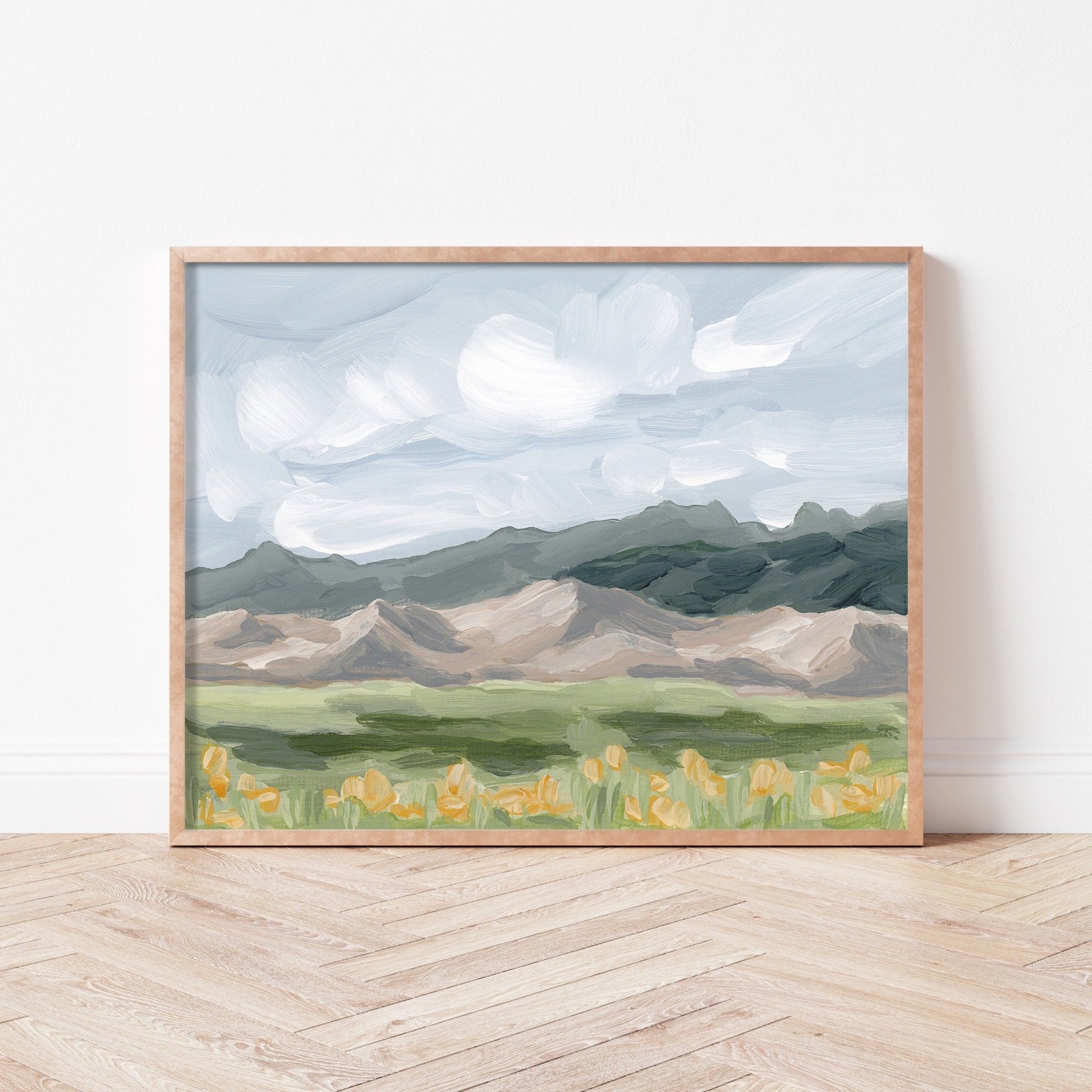 ’Sand Dunes in Summer’ Art Print - Great Sand National Park - abstract - Artwork - Colorado