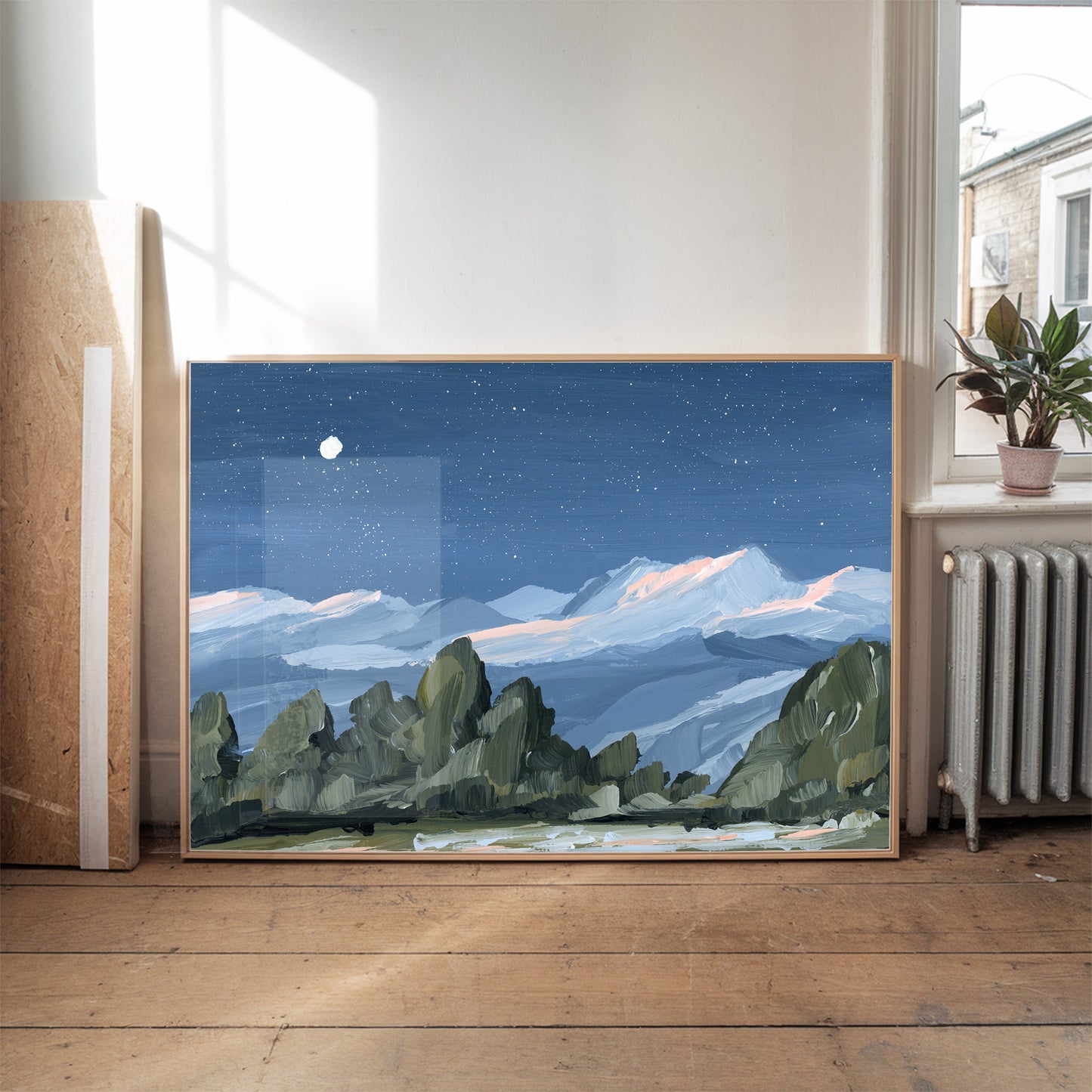 Kunstdruck „Zuhause im Tal“