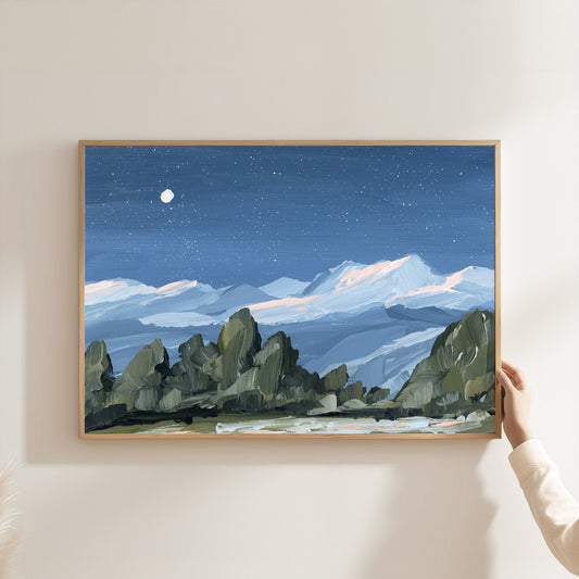"Second Star to the Right" Art Print
