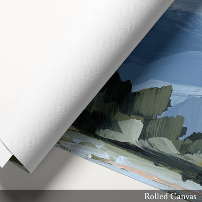 Kunstdruck „Zuhause im Tal“