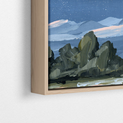 Kunstdruck „Zuhause im Tal“