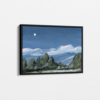 Kunstdruck „Zuhause im Tal“
