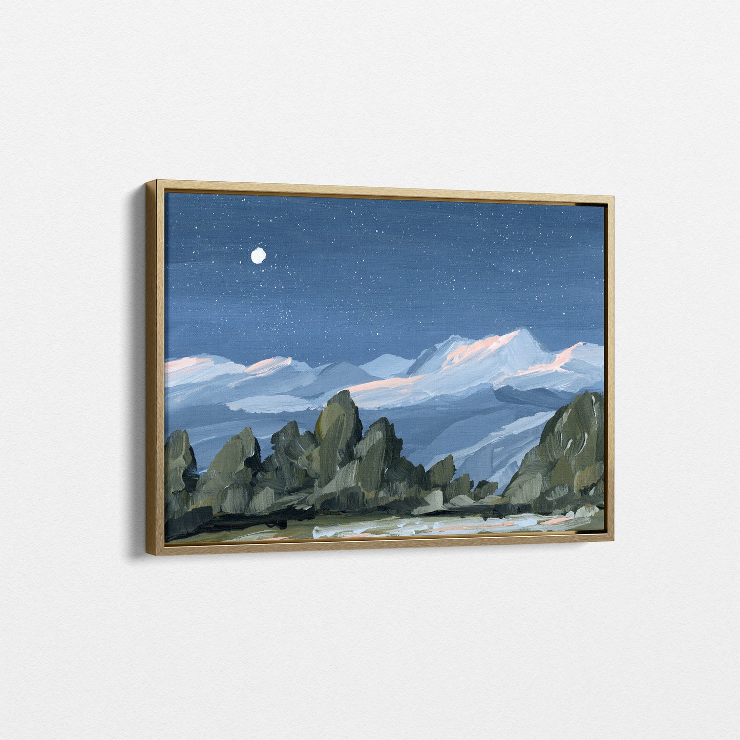 Kunstdruck „Zuhause im Tal“