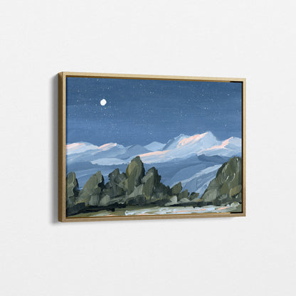 Kunstdruck „Zuhause im Tal“