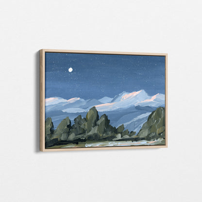 Kunstdruck „Zuhause im Tal“