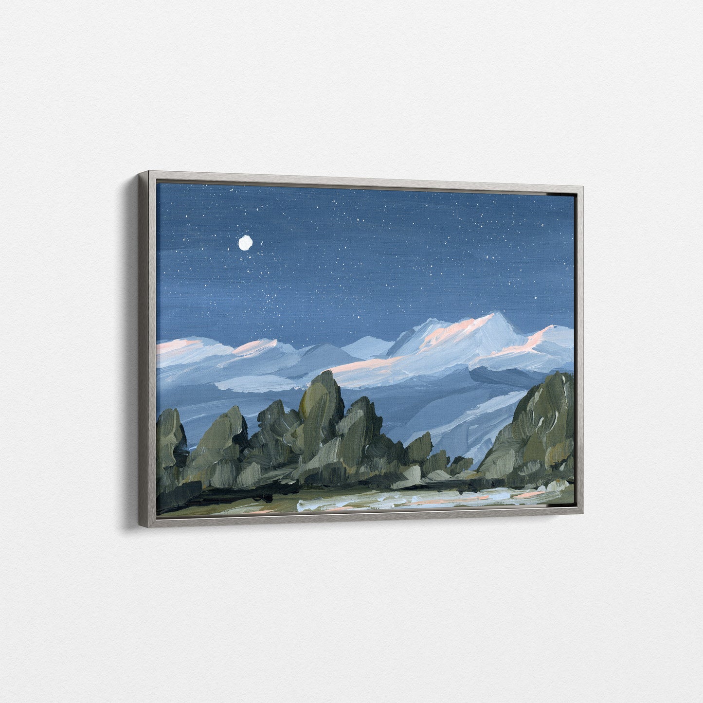 Kunstdruck „Zuhause im Tal“