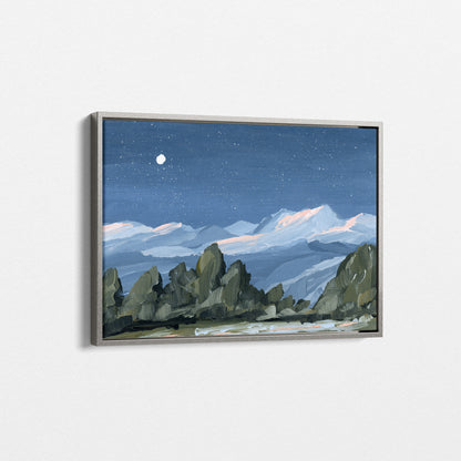 Kunstdruck „Zuhause im Tal“