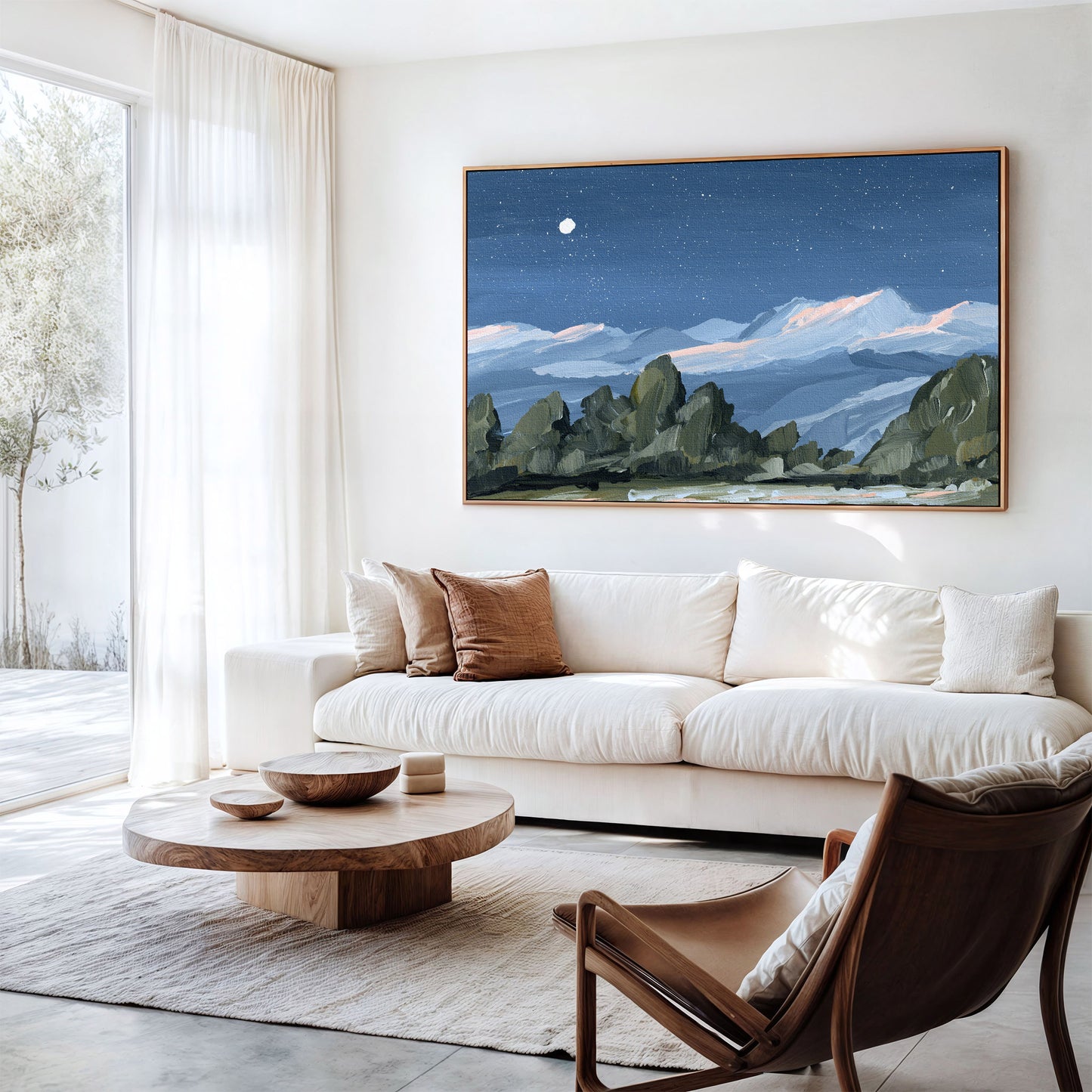 Kunstdruck „Zuhause im Tal“