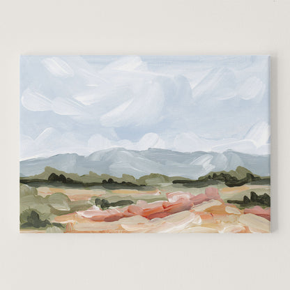 ’Sedalia I’ Art Print - Stretched Canvas / 8x10 in / No Frame - Abstract Mountain Wall - abstract - Artwork - Colorado