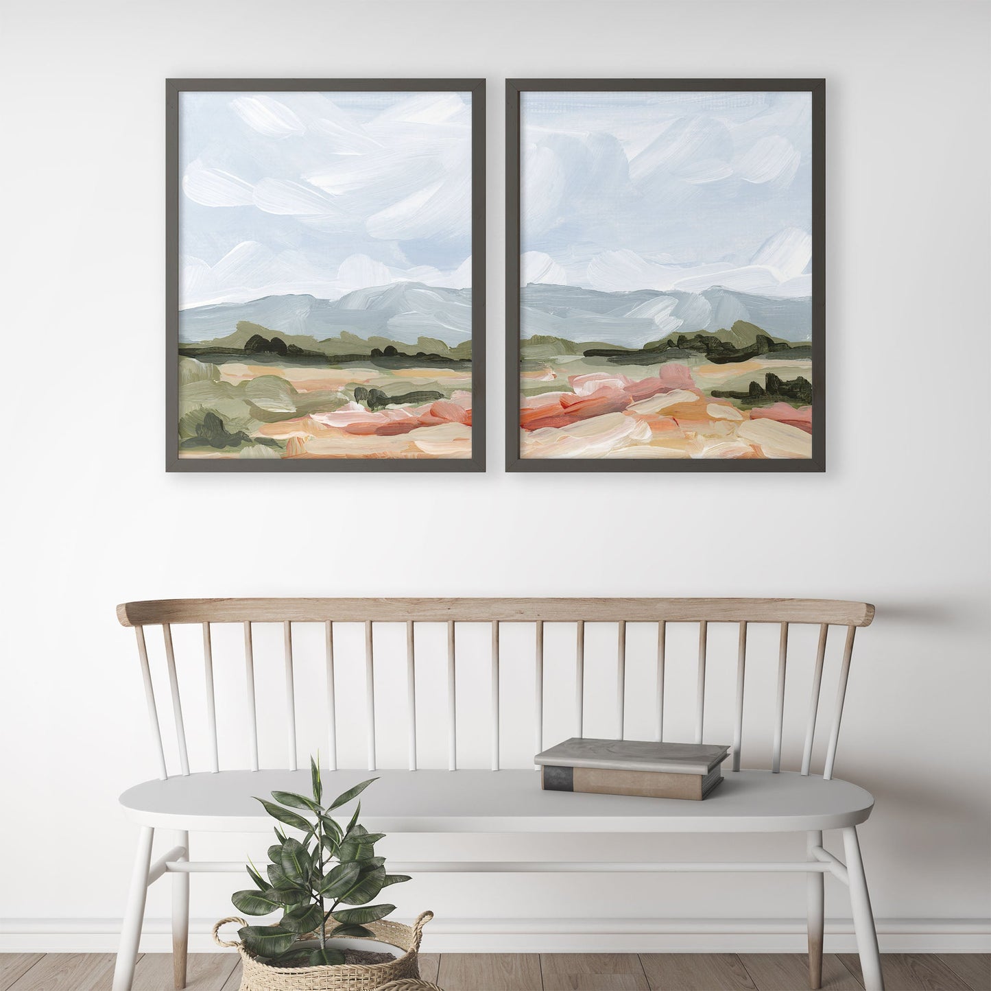 ’Sedalia I’ Diptych Art Print || Set of 2 - abstract - Artwork - Colorado