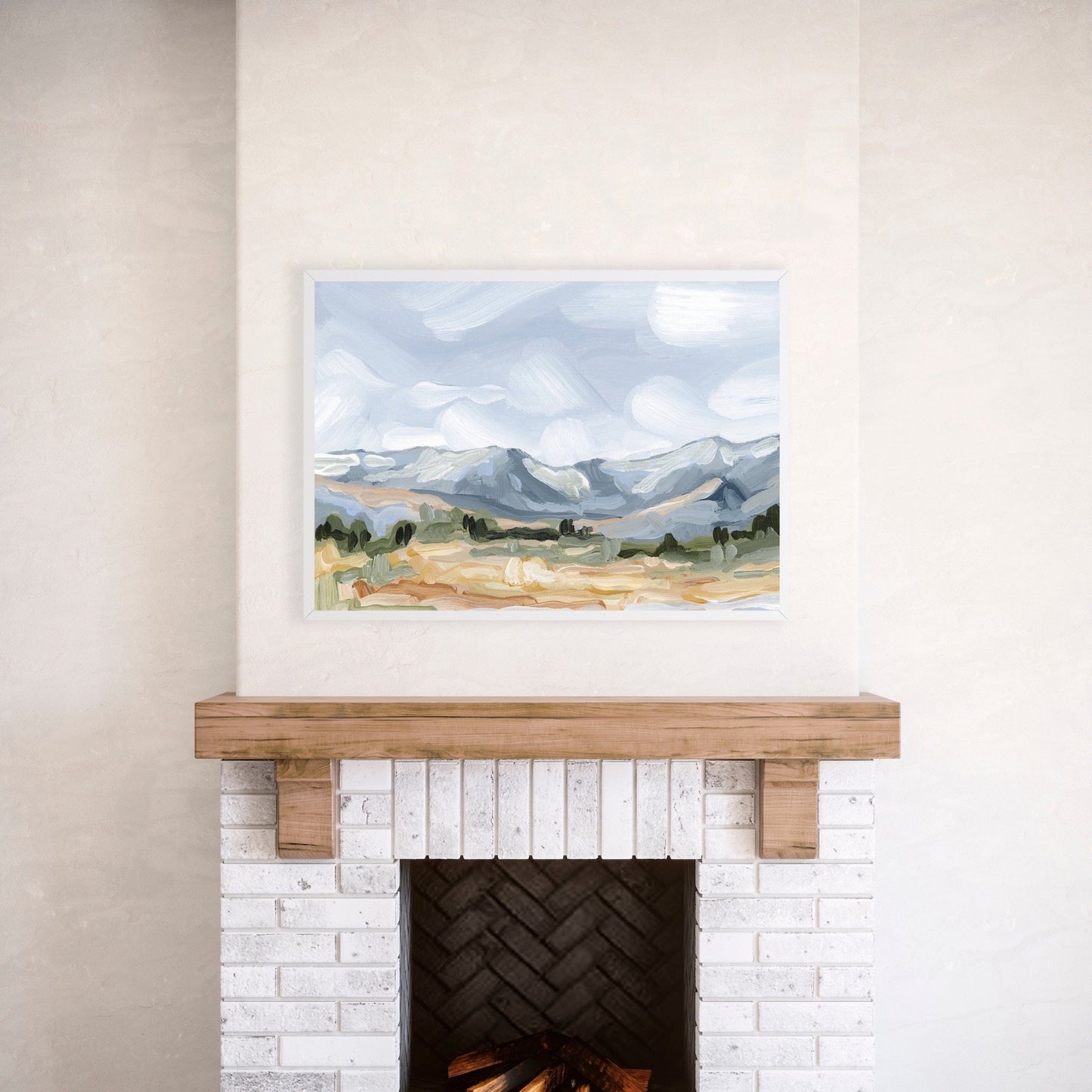 ’Sedalia II’ Art Print - Colorado Mountain Scenery Wall Decor - abstract - Artwork - Landscape