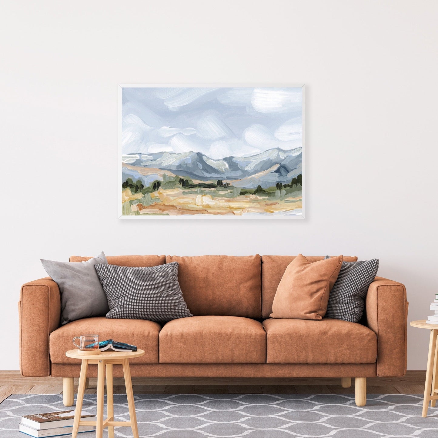 ’Sedalia II’ Art Print - Colorado Mountain Scenery Wall Decor - abstract - Artwork - Landscape